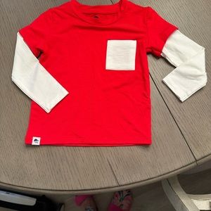 GEORGE Hats 6 to 12 months like new red and white bamboo T-shirt